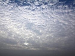 Moving clouds Stock Footage