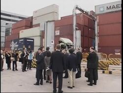 US Homeland Security secretary visits ports News Clip