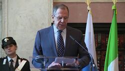 CLEAN : World needs WWII style alliance against terrorism Russian FM News Clip