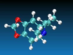 Animation of the synthetic amphetamine Ecstasy Stock Footage