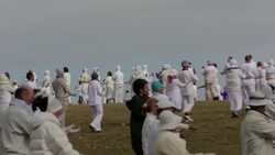 Cosmic ritual on Bulgarian mountainside celebrates new year News Clip