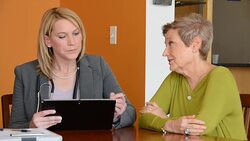 Healthcare Provider with Patient Stock Footage