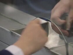 ECU Ticket counter in subway station/xian,shaanxi,China Stock Footage