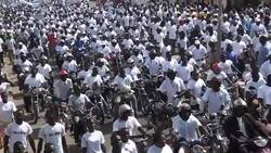 CLEAN : Togo police fire teargas at opposition protesters: AFP News Clip