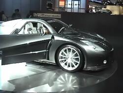2004 Chrysler ME Four-Twelve concept car montage Stock Footage