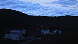 Mauna Kea Observatories Stock Footage