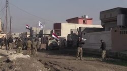 CLEAN : Iraqi forces battle IS group jihadists inside Mosul News Clip