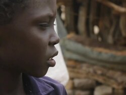 Boy's face Stock Footage