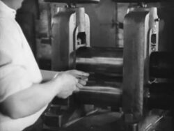 Gold is made into dental crowns Stock Footage