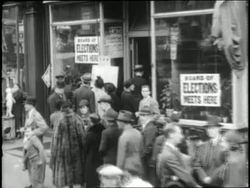 Various signs encourage citizens to vote on election day. News Clip