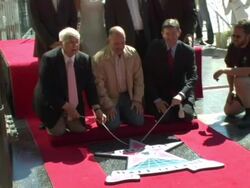 Dedication of Billy Joel's Star on Hollywood Walk of Fame Stock Footage