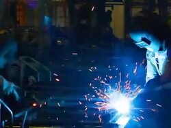 HD:Welding work. Stock Footage