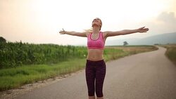 Happiness is most important Stock Footage