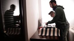 Playing music Stock Footage