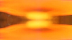 Warm reflections on water motion background Stock Footage