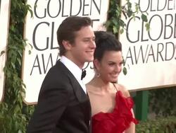 Armie Hammer at the 68th Annual Golden Globe Awards - Arrivals at Beverly Hills CA. (Footage by WireImage Video/GettyImages) Stock Footage