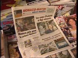 Prince Rainier III in intensive care,  voxpops, headlines News Clip