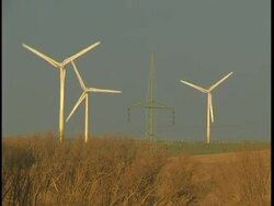 windmills Stock Footage