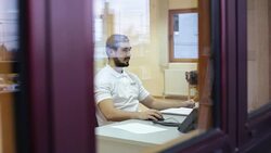 Businessman working Stock Footage