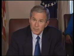 Press conference George W Bush News Clip