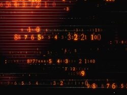 Endless count Stock Footage