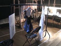 INTERVIEW: Angie Dickenson on on photography, on Julien MacDonalds fashion work, on her favorite designers at the Julien Macdonald: London Fashion Week S/S 2011 at London England. (Footage by WireImage Video/GettyImages) Stock Footage