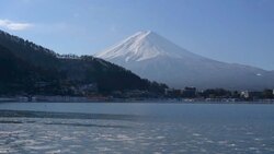 Time lapse of Mt Fuji Stock Footage