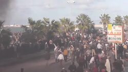 Cars destroyed as tension mounts on eve of constitutional vote News Clip