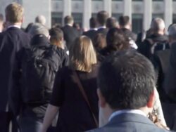 Commuting COM Stock Footage