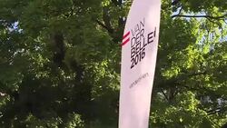 CLEAN : Hopes high at Green party HQ in tight Austria vote News Clip