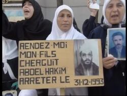 ALGERIA: WOMEN PROTEST OVER MISSING RELATIVES News Clip