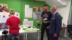 Prince Charles Visit To Bristol Prince's Trust office News Clip