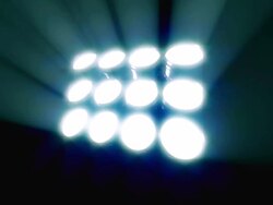 (HD1080) Spotlights Abstract Stock Footage