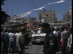 WEST BANK: PALESTINIAN FUNERAL News Clip