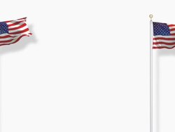 US Flag. HD Progressive Frames Stock Footage