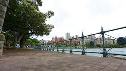 Two Women Running for Exercise By Sydney Harbour Stock Footage