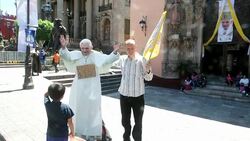 VOICED: Mexico a la espera de Benedicto XVI News Clip