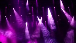 Stage lights Stock Footage