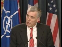 BELGIUM: NATO KOSOVO CRISIS PRESS BRIEFING News Clip