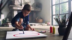 Little artist Stock Footage