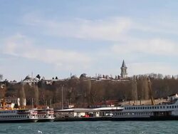looking to topkapi palace Stock Footage