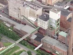 Kali Und Salz Salt Works Stock Footage