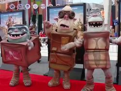 ATMOSPHERE - 'The Boxtrolls' Los Angeles Premiere Presented By Focus Features Benefitting The Imagination Foundation Stock Footage