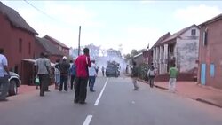 CLEAN : Protest against Chinese mining company in Madagascar News Clip