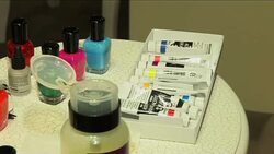 Tiny tots nail salon in Hong Kong News Clip