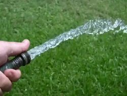 HD 1080i Garden Hose 1 Stock Footage