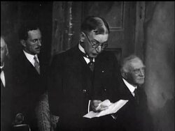 General Dawes Speech News Clip