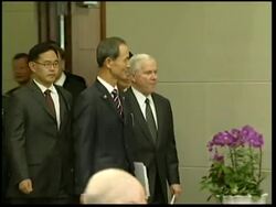 WRAP Presser by US and SKorean defence ministers; ADDS meeting Roh Instructional Video