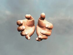 Hands of God Stock Footage