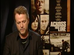 INTERVIEW: Aidan Quinn on the theme of redemption in the film at the 'Across The Line: The Exodus Of Charlie Wright' Junket at Los Angeles CA. (Footage by WireImage Video/GettyImages) Stock Footage